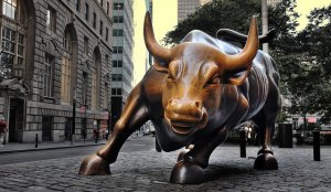 The Wall Street Bull.